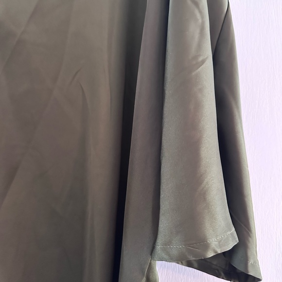 Banana Republic Deep Green V-Neck Tunic - Picture 3 of 4